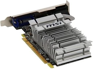 MSI GeForce 8400 GS, N8400GS-D1GD3H/LP, 1GB DDR3, VGA, DVI