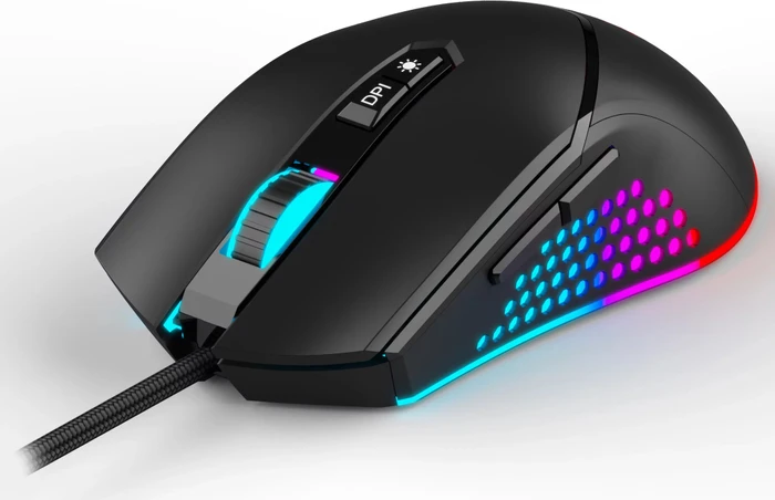 Sandberg Azazinator Mouse 6400 schwarz, USB