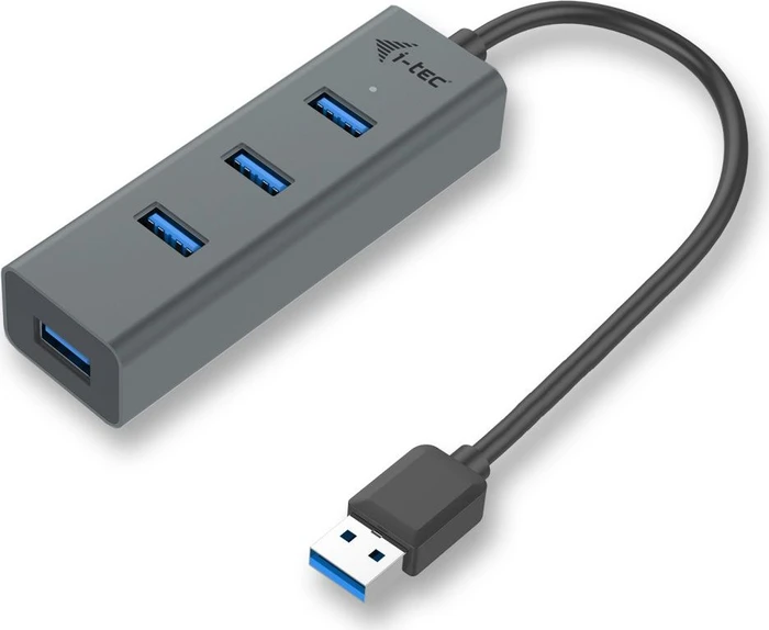 i-tec USB-Hub, 4x USB-A 3.0, USB-A 3.0 [Stecker]