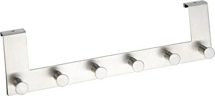 Wenko Celano Türgarderobe edelstahl matt