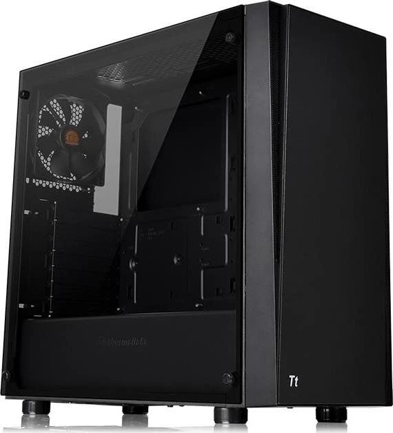 Thermaltake Versa J21 TG, schwarz, Glasfenster