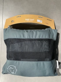 Croozer Kaaos Fahrradanhänger Babysitz graphite blue