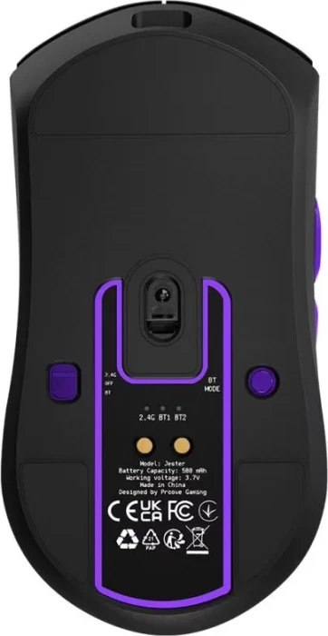 Proove Jester 8K Wireless Gaming Mouse, schwarz, USB/Bluetooth