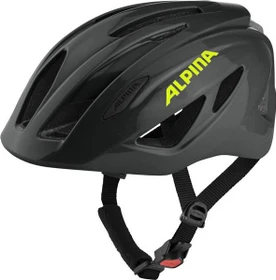 Alpina Pico Flash Kinderhelm black neon gloss