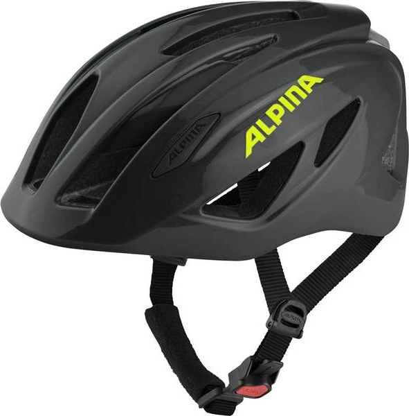 Alpina Pico Flash Kinderhelm black neon gloss