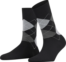 Falke Sensitive Argyle Socken schwarz (Damen)