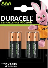 Duracell Recharge Ultra Micro AAA 850mAh, 4er-Pack