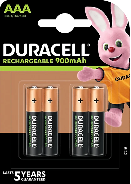 Duracell Recharge Ultra Micro AAA 850mAh, 4er-Pack