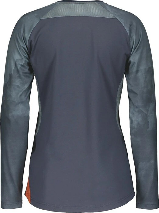 Scott Trail Storm Trikot langarm blue nights/cloud blue (Damen)