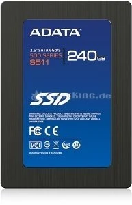 ADATA S511 240GB, 2.5" / SATA 6Gb/s