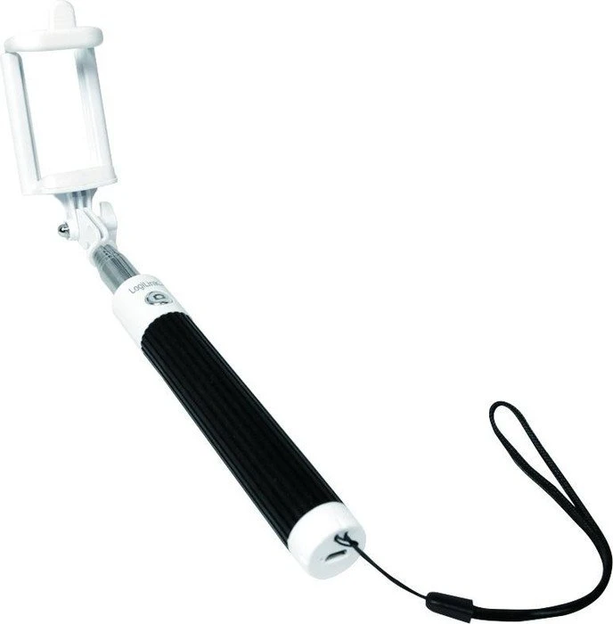 LogiLink Bluetooth Selfie Monopod weiß/schwarz