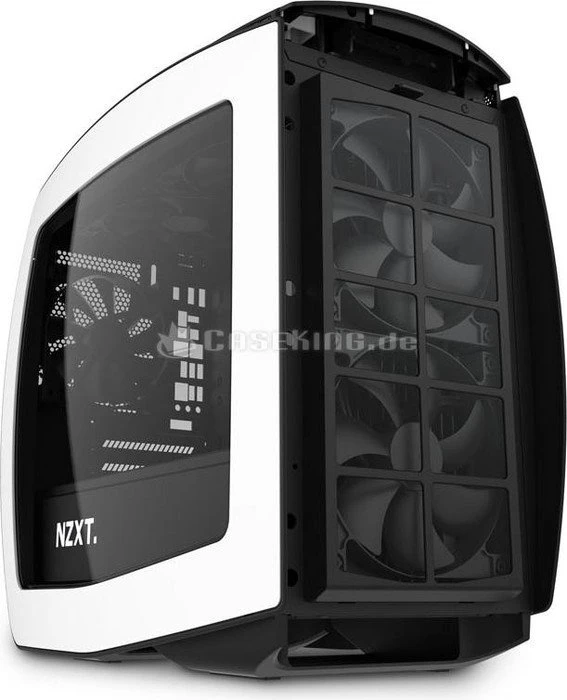 NZXT Manta weiß, Acrylfenster, Mini-ITX, schallgedämmt