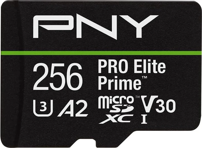 PNY Pro Elite Prime R200/W150 256GB Kit, UHS-I U3, A2, Class 10