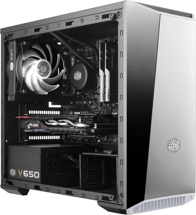 Cooler Master MasterBox Lite 3.1, schwarz, Acrylfenster