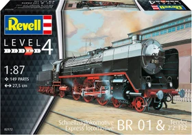Revell Schnellzuglok BR01 mit Tender 2'2' T32