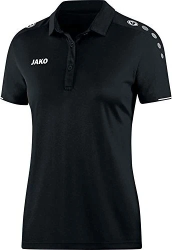 Jako Polo Classico Poloshirt kurzarm schwarz (Damen)