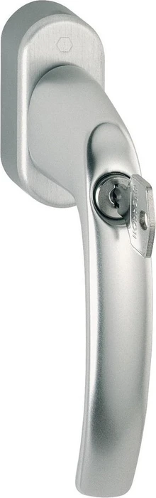 Hoppe Atlanta 0530S/US952 100NM silber, Fenstergriff