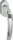 Hoppe Atlanta 0530S/US952 100NM silber, Fenstergriff (10763909)