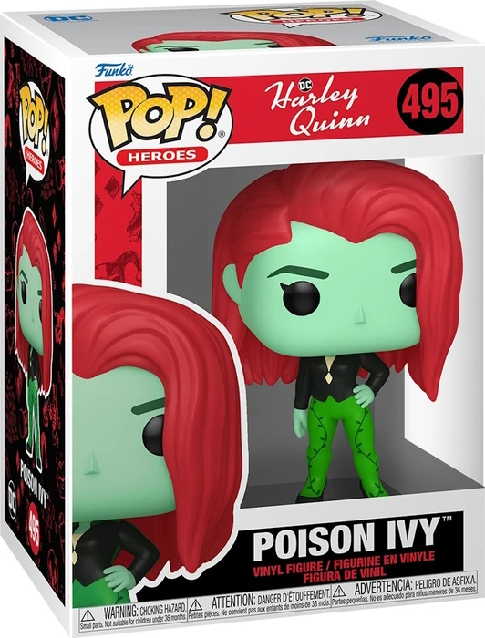 FunKo Pop! Heroes - DC Harley Quinn - Poison Ivy in Black Jacket