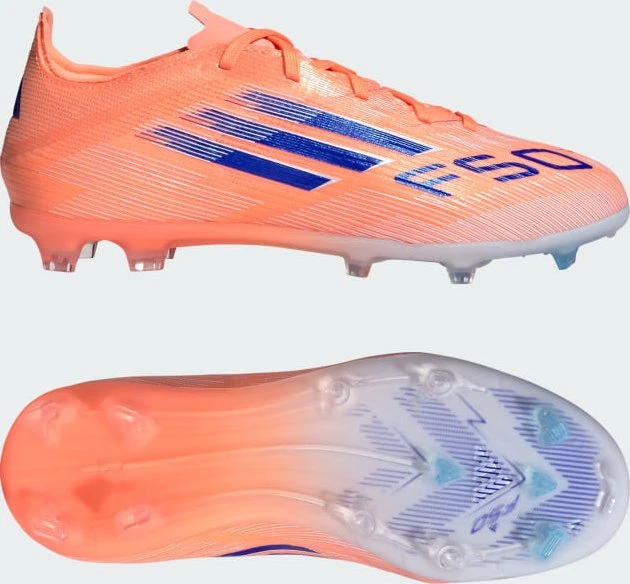 adidas F50 Elite FG beam orange/lucid blue/cloud white (Junior)