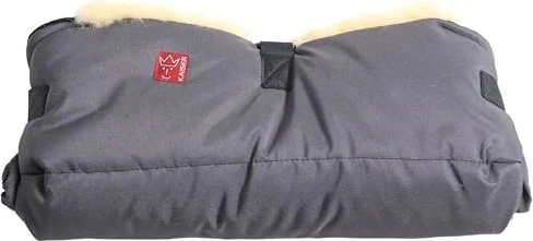 Kaiser Big Double Lammfellhandwärmer anthracite