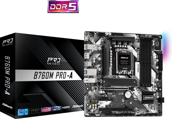 ASRock B760M Pro-A (Intel 1700)