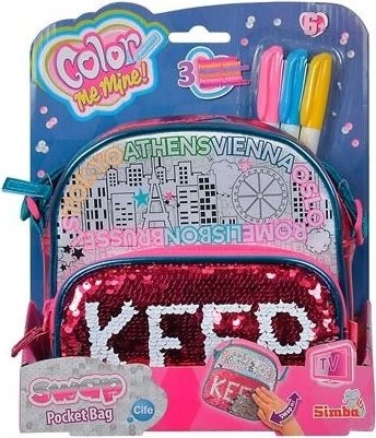 Simba Toys Color me Mine Swap Pocket Bag