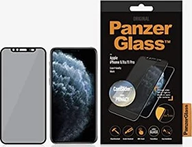 PanzerGlass Edge-to-Edge Case Friendly & Dual Privacy & CamSlider für Apple iPhone 11 Pro schwarz