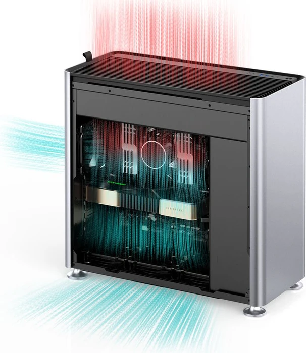 Jonsbo Jonsplus i400, silber