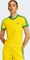 adidas 3-Streifen Slim T-Shirt kurzarm eqt yellow/green/collegiate royal (Damen) Vorschaubild
