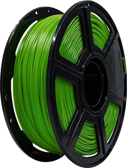 Flashforge PLA, Transparent Green, Spule, 1.75mm, 1.00kg