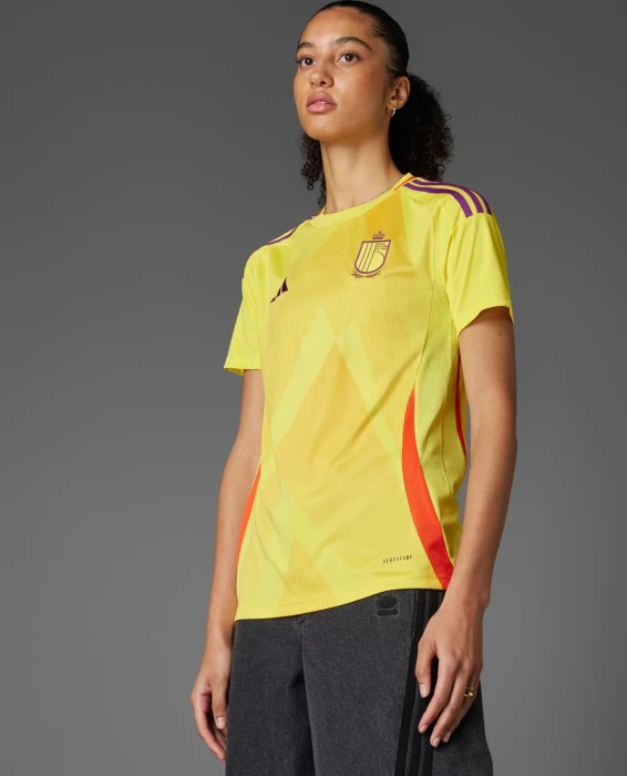 adidas UEFA EURO 2025 Belgien Frauenteam Auswärtstrikot (Damen)