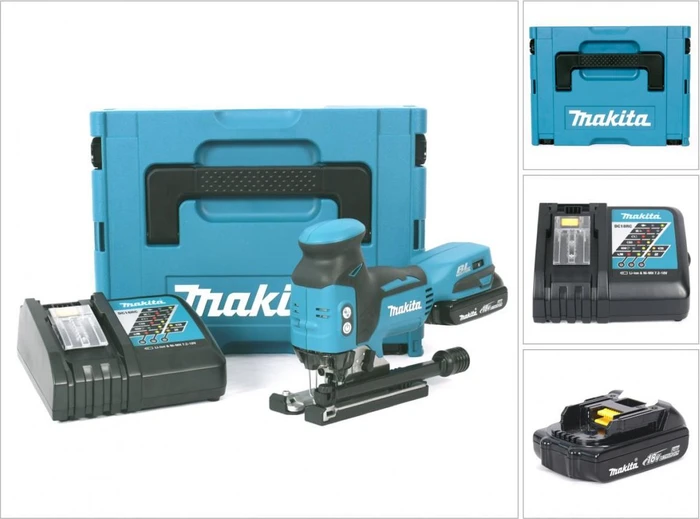 Makita DJV181Y1J Akku-Pendelhubstichsäge inkl. MAKPAC + Akku 1.5Ah