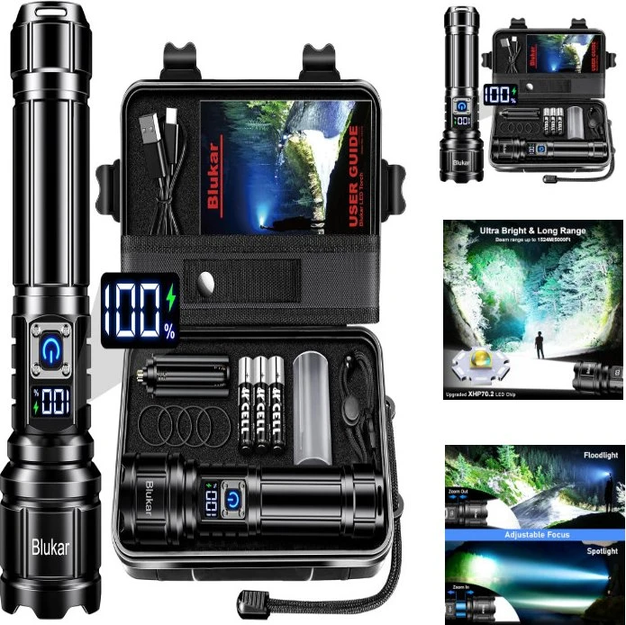 Blukar K9179 LED Torch Taschenlampe