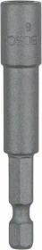 Bosch Professional Extra Hart Außensechskant Bit 1/4", 6x65mm, 1 Stück