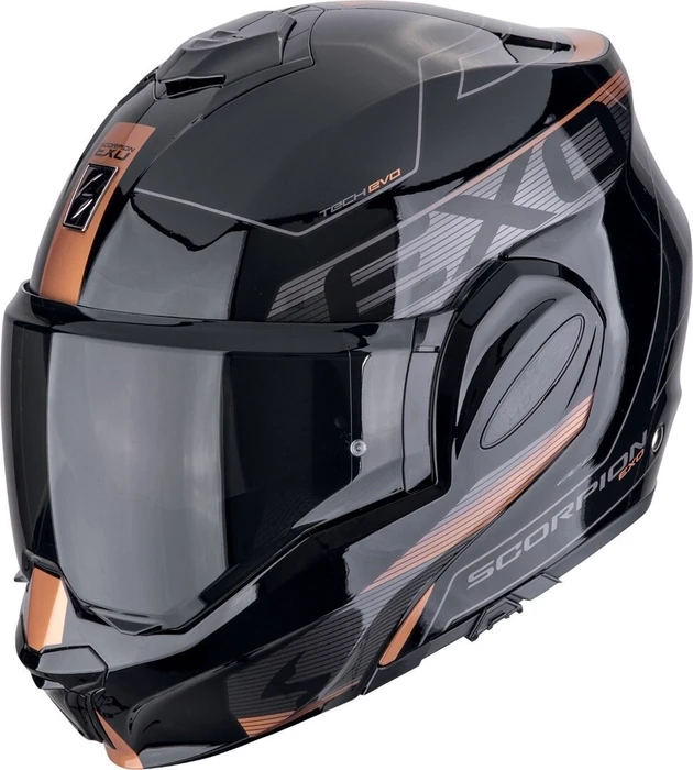Scorpion EXO-Tech Evo Traveller schwarz/grau/kupfer