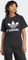 adidas Trefoil Regular T-Shirt kurzarm schwarz (Damen) Vorschaubild