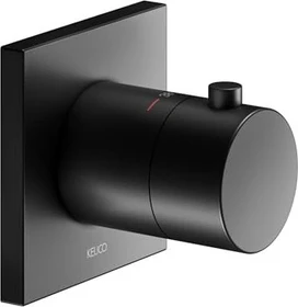 Keuco IXMO 59553 Comfort Thermostat eckig schwarz matt