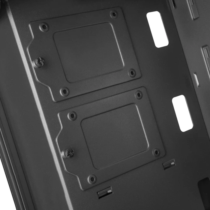 SilverStone Alta F1 Black, schwarz, Glasfenster
