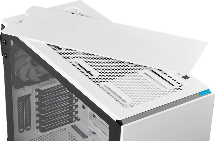 Corsair Carbide Series 678C, weiß, Glasfenster, schallgedämmt