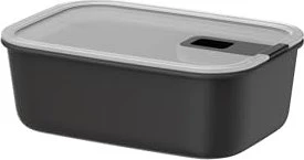 Mepal EasyClip rechteckig Aufbewahrungsbehälter 1l nordic black