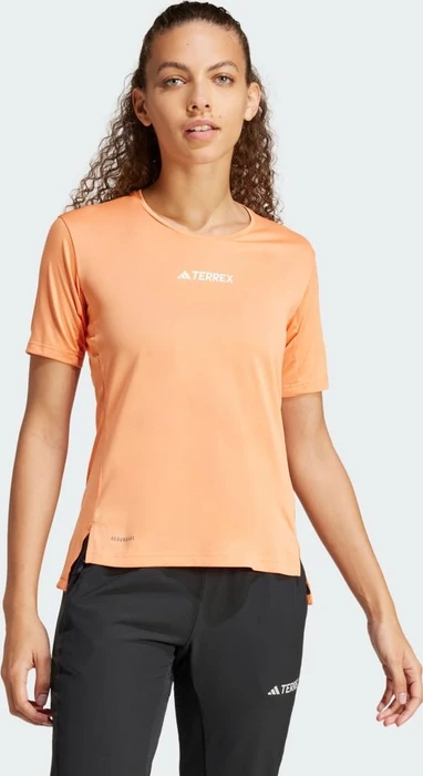 adidas Terrex Multi Funktionsshirt kurzarm amber tint (Damen)