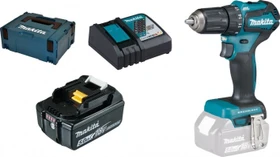 Makita DDF483RT1J Akku-Bohrschrauber inkl. MAKPAC + Akku 5.0Ah