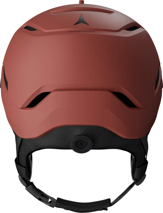 Atomic Savor GT Visor Stereo Helm red wood