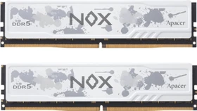 Apacer NOX weiß UDIMM 32GB Kit, DDR5-6000, CL38-48-48-96