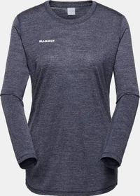 Mammut Tree Wool FL Funktionsshirt langarm marine melange (Damen)