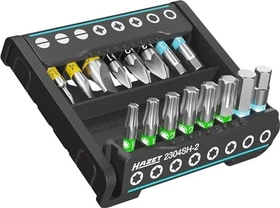 Hazet 2304SH-2 SmartHolder Bitset inkl. Werkzeugbox, 16-tlg.