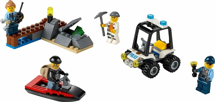 LEGO City Polizei - Gefängnisinsel-Polizei Starter-Set