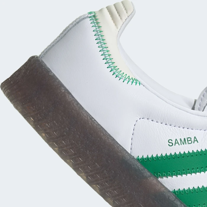 adidas Sambae cloud white/green/off white (Damen)
