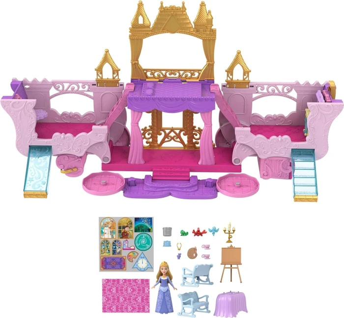Mattel Disney - Prinzessin - Verwandlungs Spielset Kutsche zu Schloss